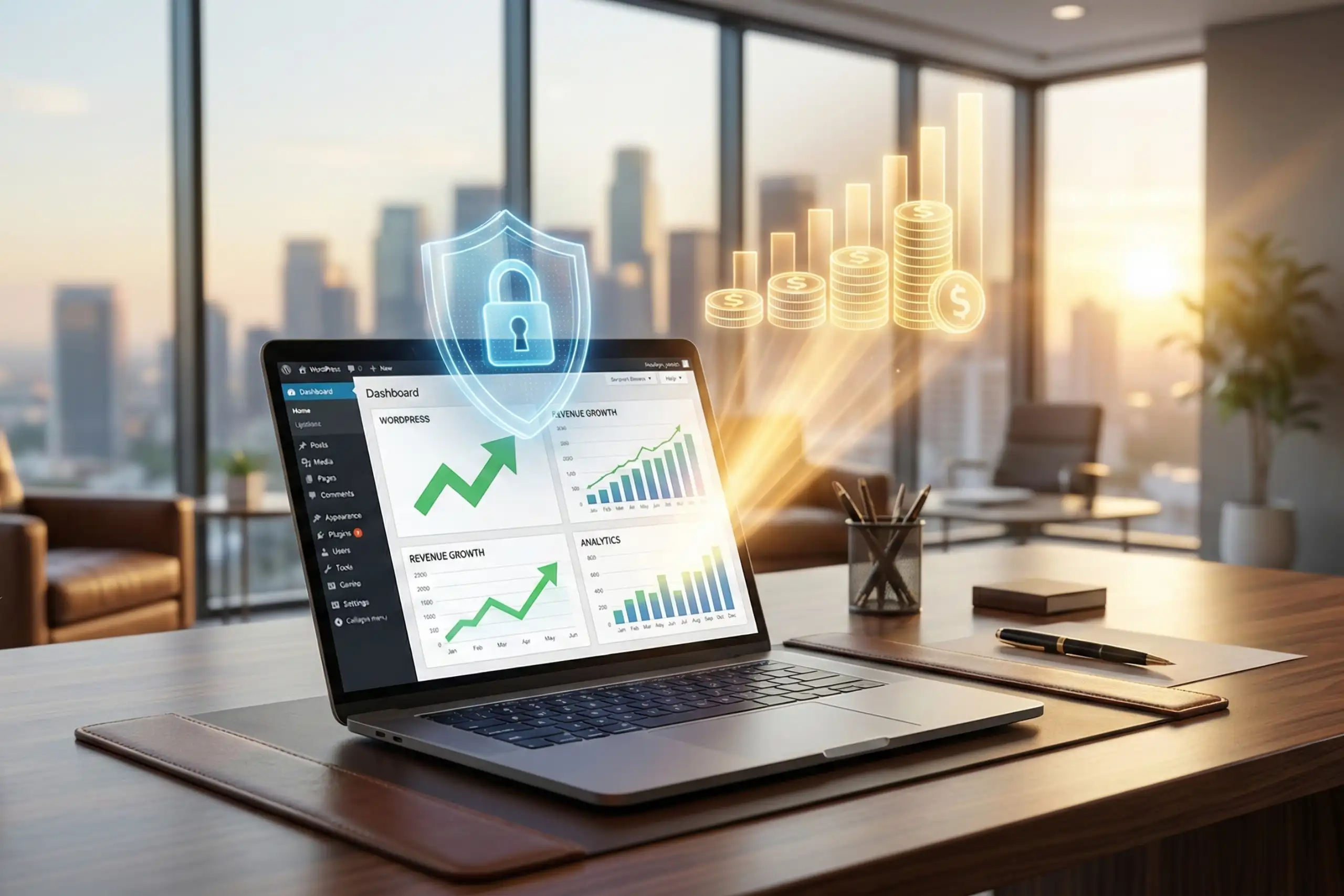 Seguridad WordPress para negocios en USA: Blindaje de infraestructura digital.