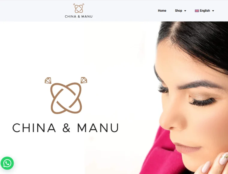 Tienda online de China y Manu creada por Creador Webs